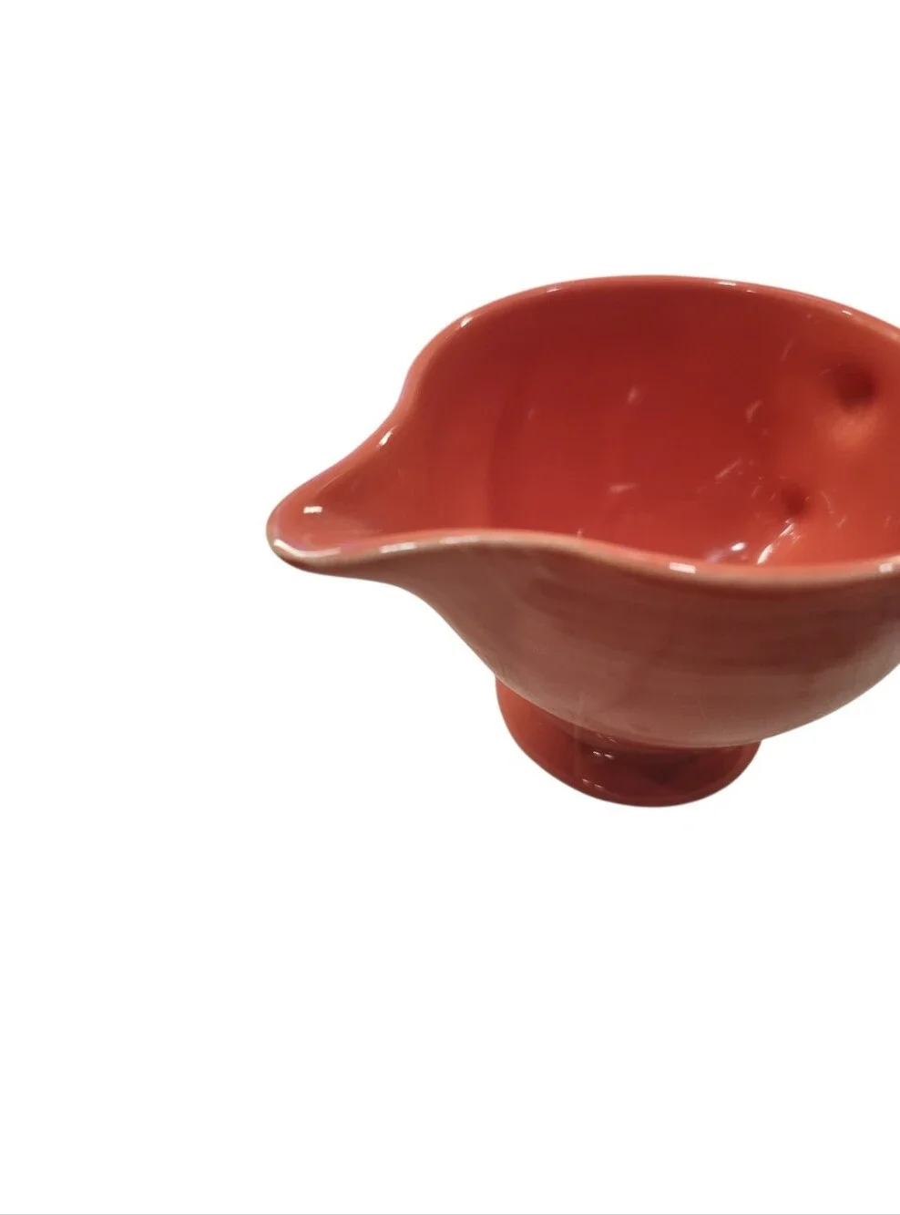 Fiesta® Ware Flamingo Individual Creamer | Retired Color | Homer Laughlin